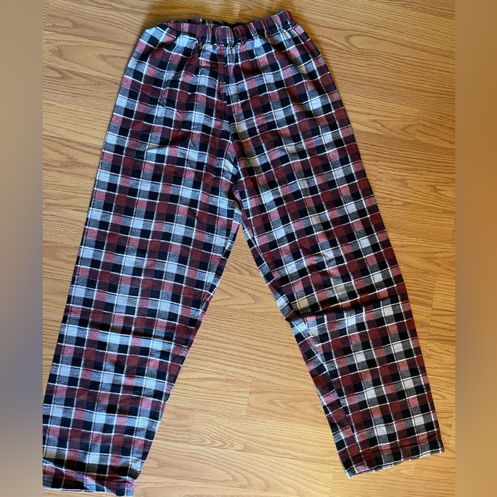 Plaid Kids Pajama Bottoms
